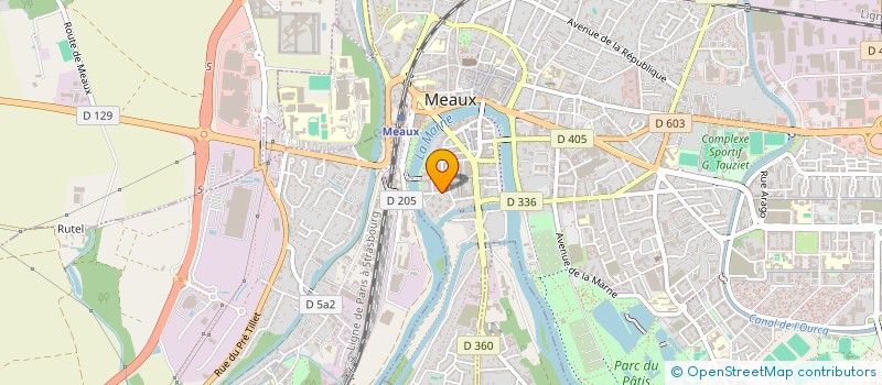 localisation de l'entreprise INNOXERIS à MEAUX