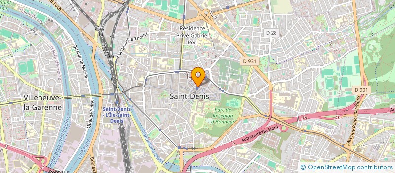 localisation de l'entreprise INNSAEI à SAINT-DENIS