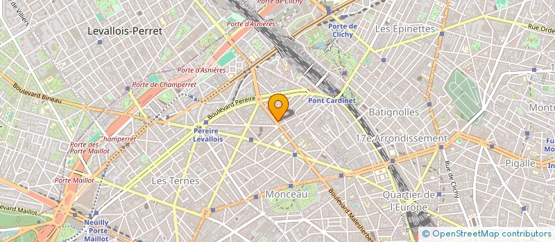 localisation de l'entreprise INNSITE HOTEL SERVICES à PARIS