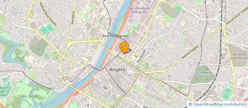 localisation de l'entreprise INNTO FRANCE - INSTITUTS NATIONAUX DE TOURISME à ANGERS