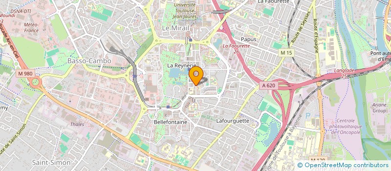 localisation de l'entreprise INO 31 à TOULOUSE