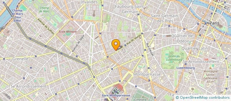 localisation de l'entreprise INO  PARIS