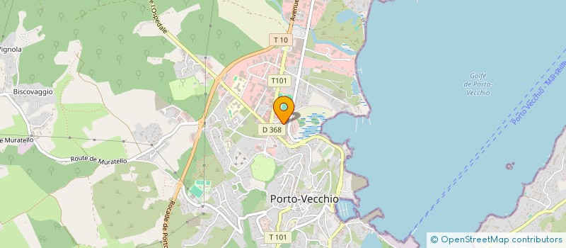 localisation de l'entreprise INO à PORTO-VECCHIO
