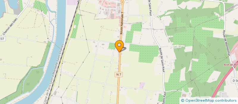 localisation de l'entreprise INO' DEL MAR  CHATEAUNEUF-DU-RHONE