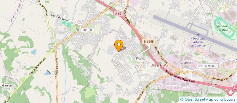 localisation de l'entreprise INO LAVERIE à ESTILLAC