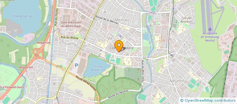 localisation de l'entreprise INO PRESTIGE  STRASBOURG