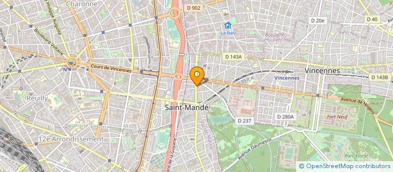 localisation de l'entreprise INO SOLUTIONS à SAINT-MANDE