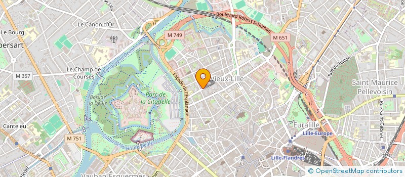 localisation de l'entreprise INOA à LILLE