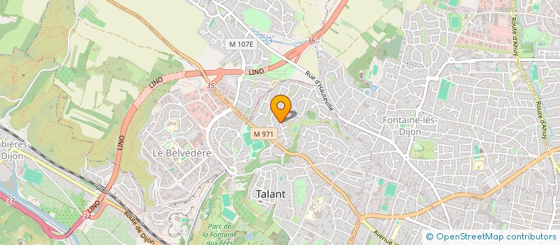 localisation de l'entreprise INOAH  TALANT