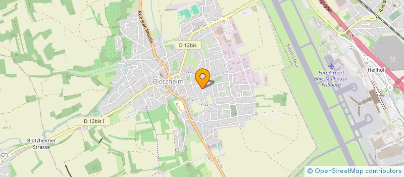 localisation de l'entreprise INOCHI DOJO  BLOTZHEIM