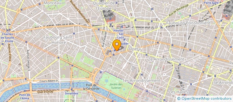 localisation de l'entreprise INOHA - LES INDUSTRIELS DU NOUVEL HABITAT  PARIS