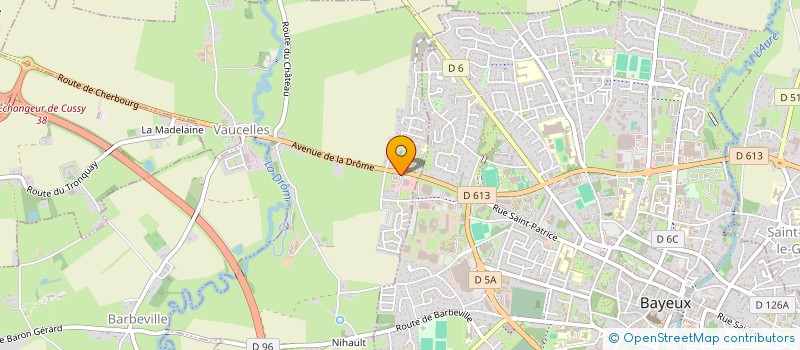 localisation de l'entreprise INOHOP  VAUCELLES