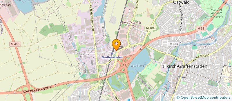 localisation de l'entreprise INOLA  GEISPOLSHEIM