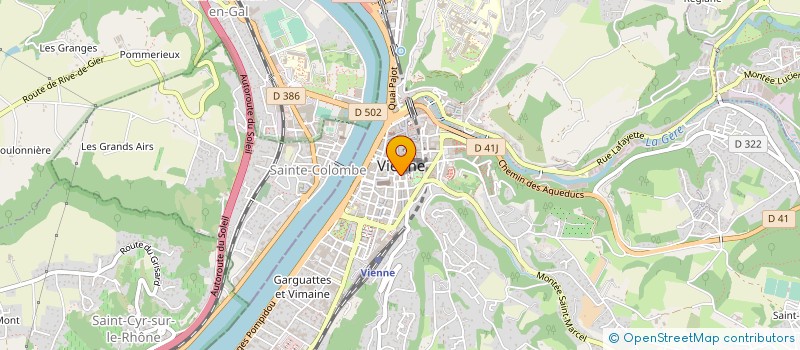 localisation de l'entreprise INOLO  VIENNE