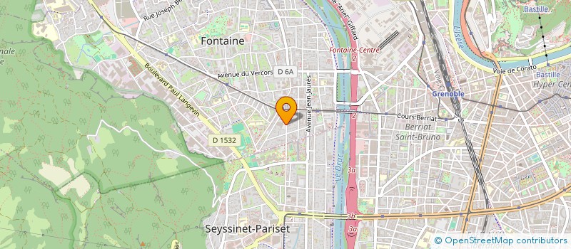 localisation de l'entreprise INOLYA  FONTAINE