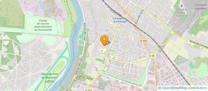 localisation de l'entreprise INOMAY  CORMEILLES-EN-PARISIS