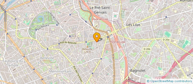 localisation de l'entreprise INOOX  PARIS