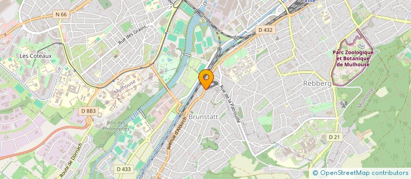 localisation de l'entreprise INOP-SAMV SARL FRANCE  BRUNSTATT-DIDENHEIM