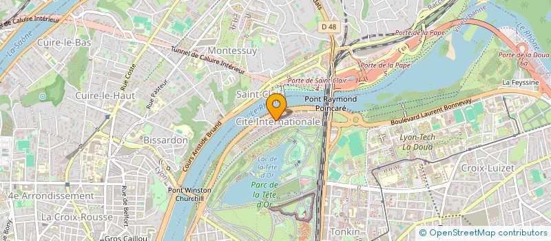 localisation de l'entreprise INOPIAL à LYON