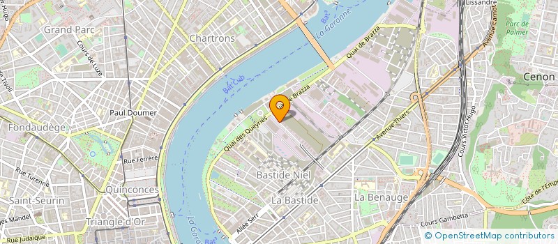 localisation de l'entreprise INORIX PROTECTION à CENON