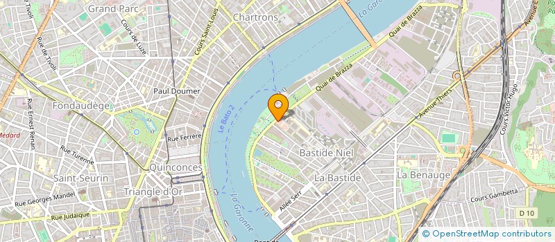 localisation de l'entreprise INORIX VISION  BORDEAUX