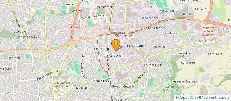 localisation de l'entreprise INOT FRANCE à BREST
