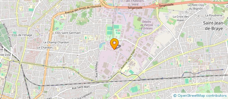 localisation de l'entreprise INOTEAM à LATTES