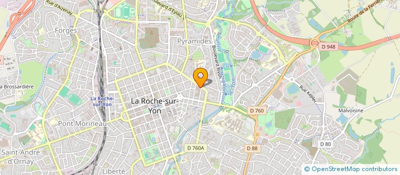 localisation de l'entreprise INOUIE à LA ROCHE-SUR-YON