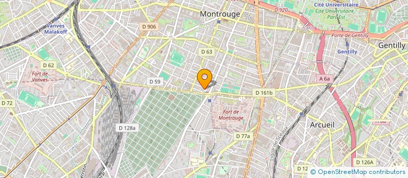 localisation de l'entreprise INOUIE à MONTROUGE