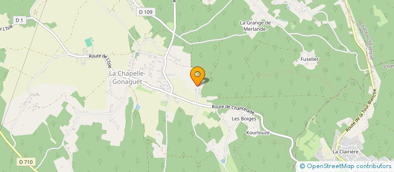 localisation de l'entreprise INOV  GRAND-BRASSAC