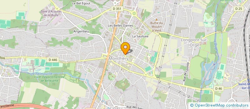 localisation de l'entreprise INOV  MONTLHERY