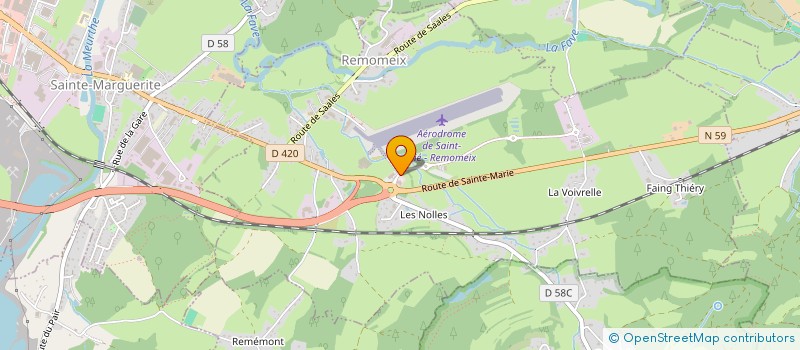 localisation de l'entreprise INOV@  REMOMEIX