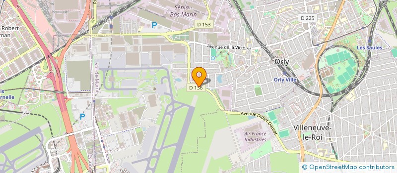 localisation de l'entreprise INOV PROJECT à ORLY