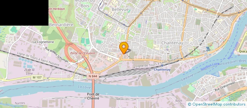 localisation de l'entreprise INOVA ACCOMPAGNEMENT DE PROJETS à NANTES