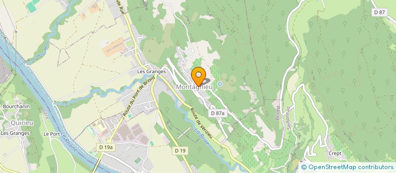 localisation de l'entreprise INOVA CORE INVEST  MONTAGNIEU