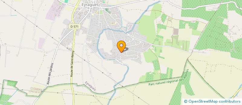 localisation de l'entreprise INOVA EYRAGUES à EYRAGUES