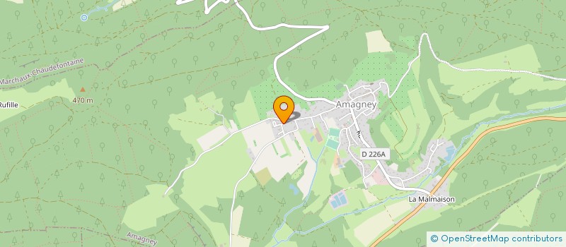 localisation de l'entreprise INOVA-HIGH-TECH FEKIR-KAMEL  AMAGNEY