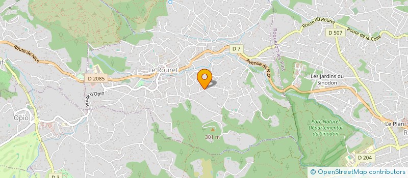 localisation de l'entreprise INOVAMIND à LE ROURET