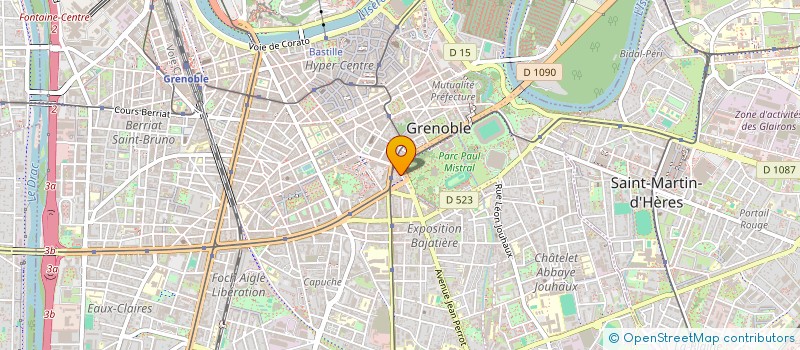 localisation de l'entreprise INOVAPORT à GRENOBLE