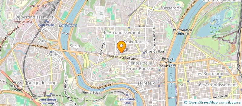localisation de l'entreprise INOVART à LYON