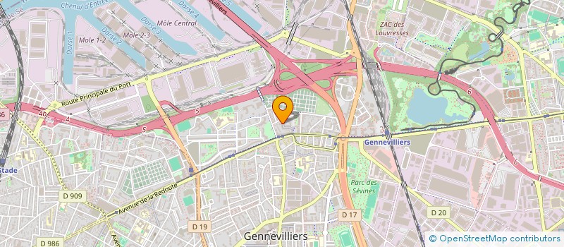 localisation de l'entreprise INOVATECH PRO  GENNEVILLIERS