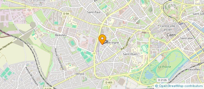 localisation de l'entreprise INOVAXE à CAEN