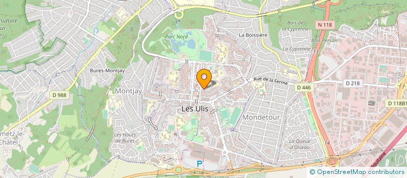 localisation de l'entreprise INOVCALL.C à LES ULIS