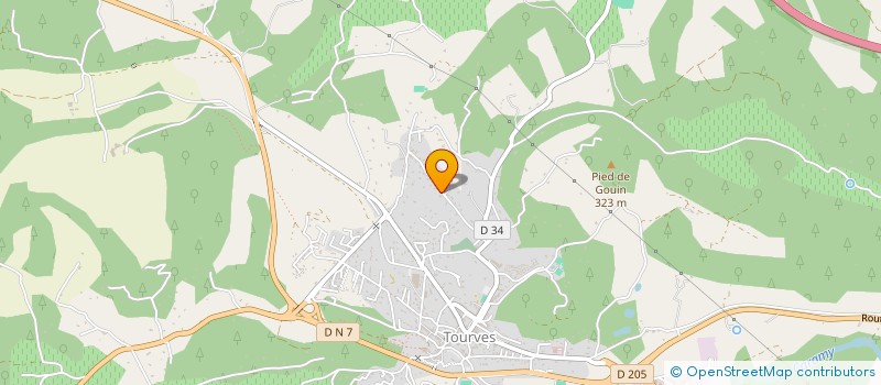 localisation de l'entreprise INOVELEC  TOURVES