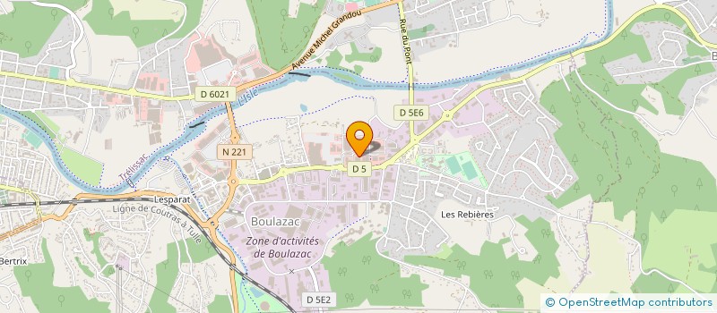 localisation de l'entreprise INOVELEC PLS à BOULAZAC ISLE MANOIRE