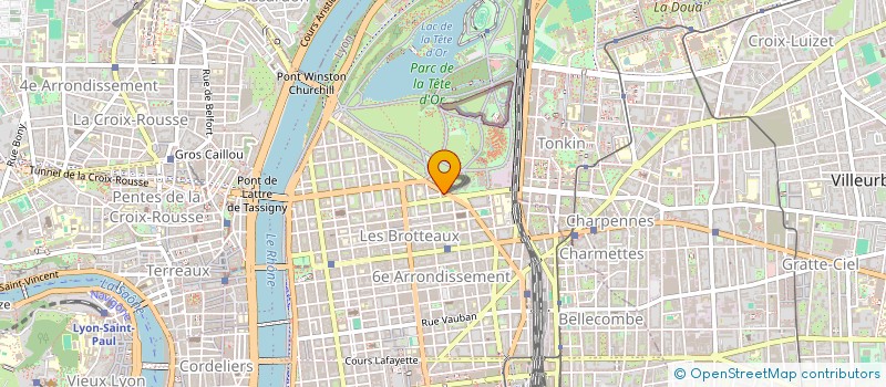 localisation de l'entreprise INOVEN COWORKING  LYON