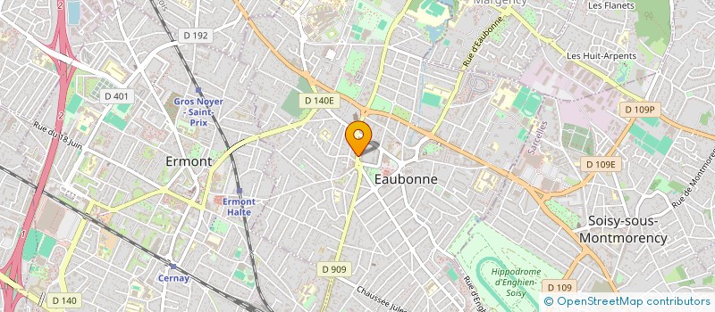 localisation de l'entreprise INOVEORE à EAUBONNE