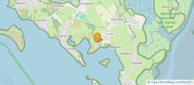 localisation de l'entreprise INOVESPACE à SENE