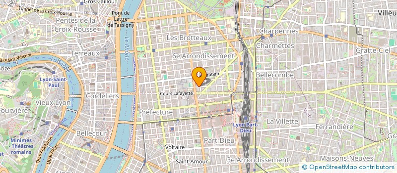 localisation de l'entreprise INOVEX à LYON