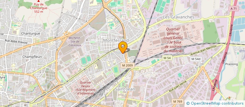 localisation de l'entreprise INOVEX IT  CLERMONT-FERRAND